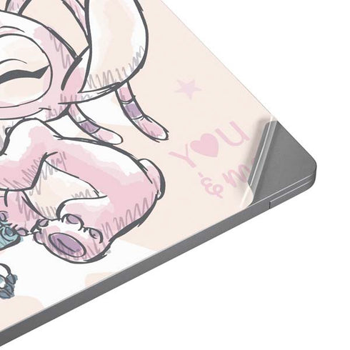 Disney Lilo and Stitch Stitch and Angel Universal Laptop 12in (9.8 x 6.8in) Skin
